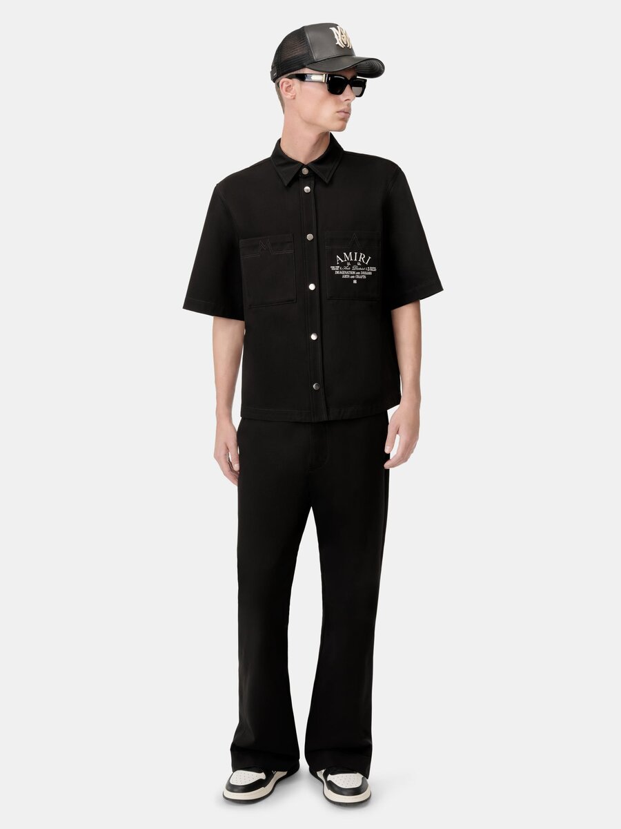 AMIRI ARTS DISTRICT CAMP SHIRT