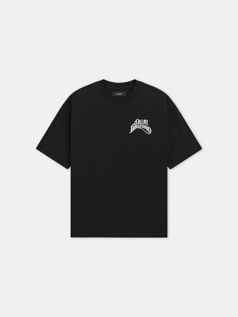 AMIRI HOLLYWOOD LIGHTWEIGHT JERSEY SKATE TEE