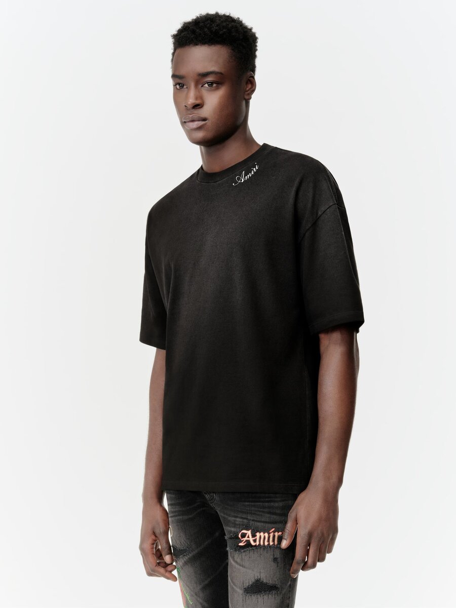 AMIRI SCRIPT TEE