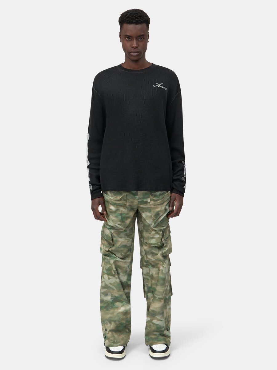 CAMO MULTI POCKET CARGO PANT