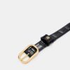 CROC EMBOSSED 2CM BELT