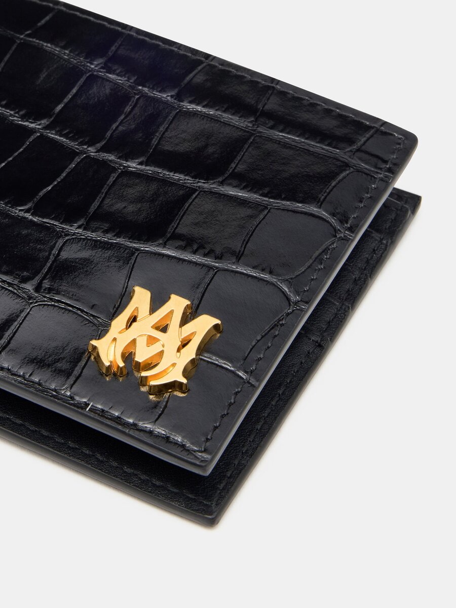 CROC EMBOSSED BIFOLD