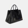 EMBOSSED CROC HONEY 50 TOTE