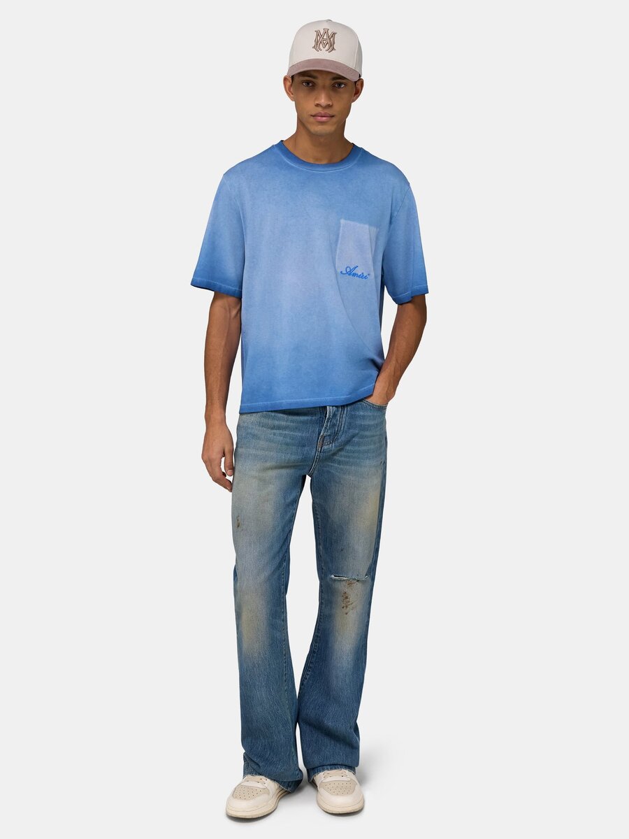 FADED POCKET BOX TEE