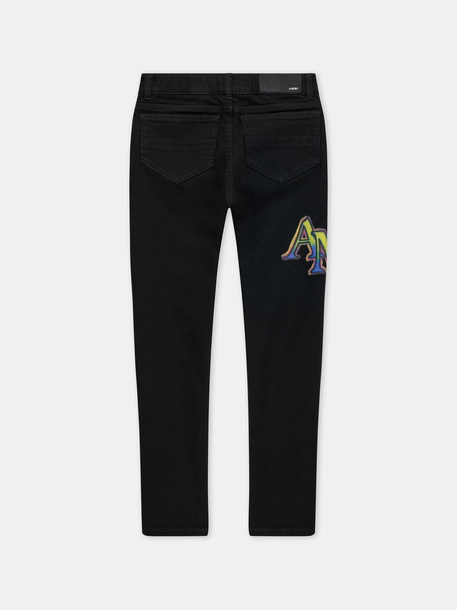 KIDS' AMIRI STAGGERED JEAN