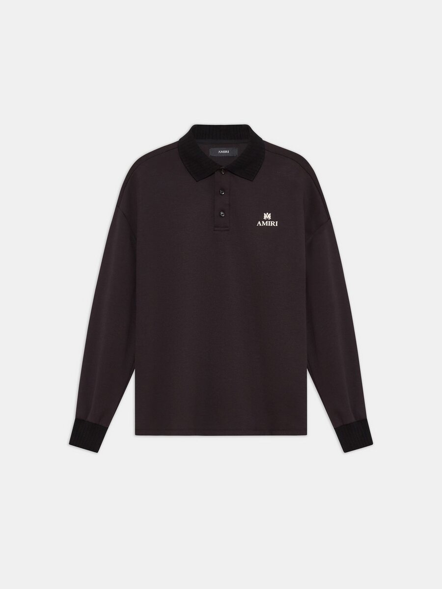 MA OVERSIZED LONG SLEEVE POLO