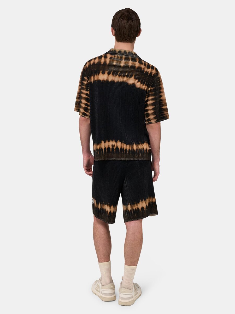 MA PATCH TIE DYE KNIT SHIRT
