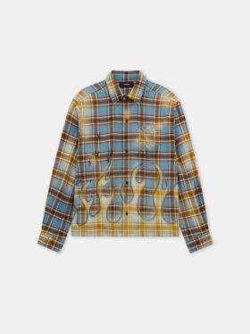 MA QUAD BLEACHED FLANNEL