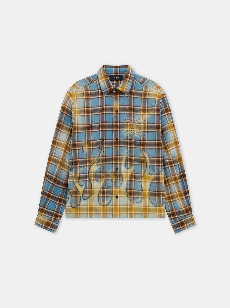 MA QUAD BLEACHED FLANNEL