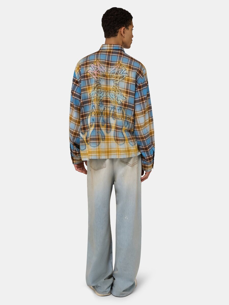 MA QUAD BLEACHED FLANNEL