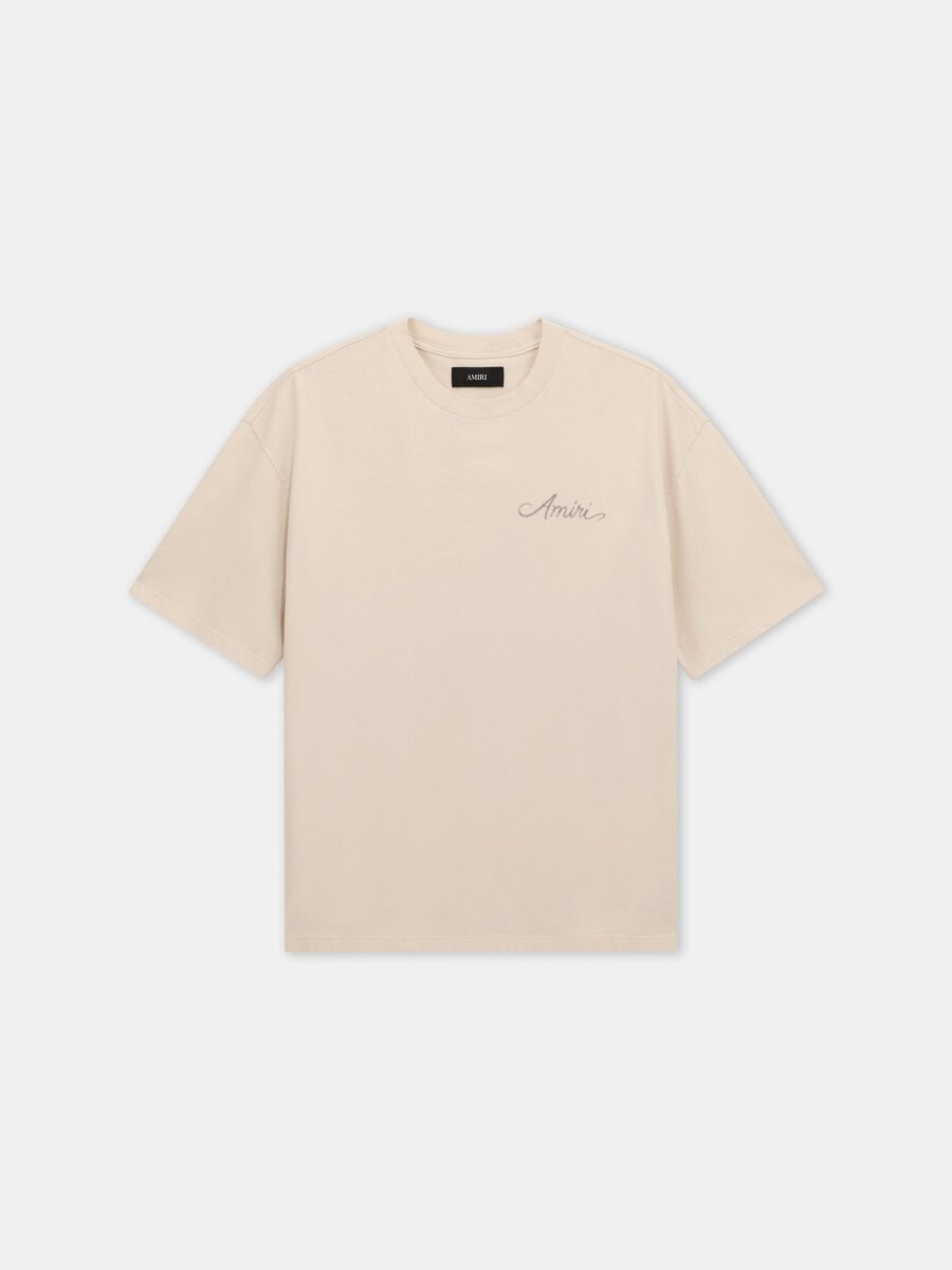 MA QUAD CHECKERBOARD OVERSIZED TEE