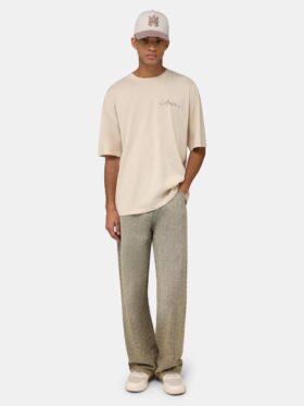MA QUAD CHECKERBOARD OVERSIZED TEE