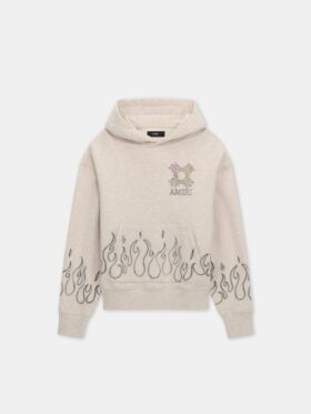 MA QUAD FLAMES OVERSIZED HOODIE
