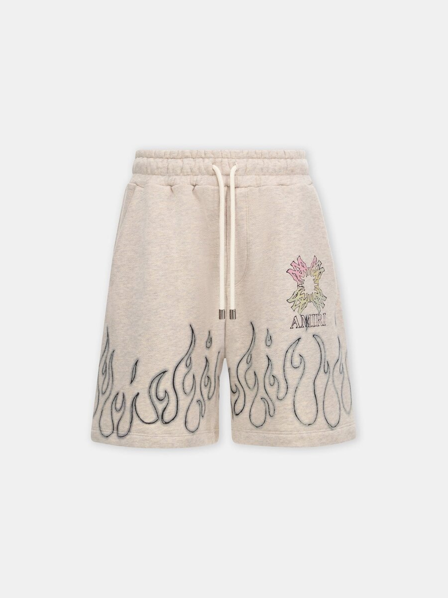 MA QUAD FLAMES SWEATSHORT