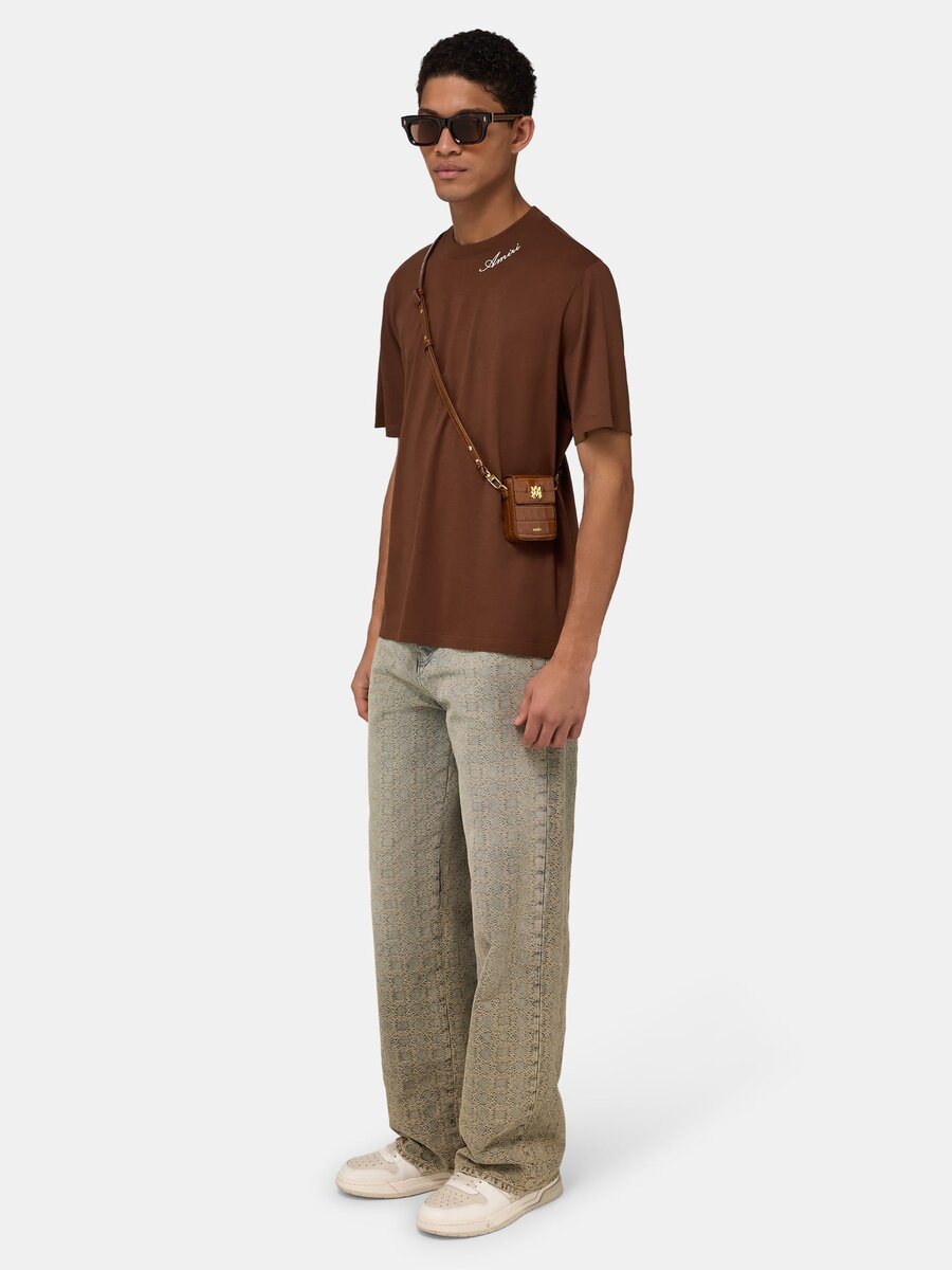 MA QUAD JACQUARD BAGGY JEAN