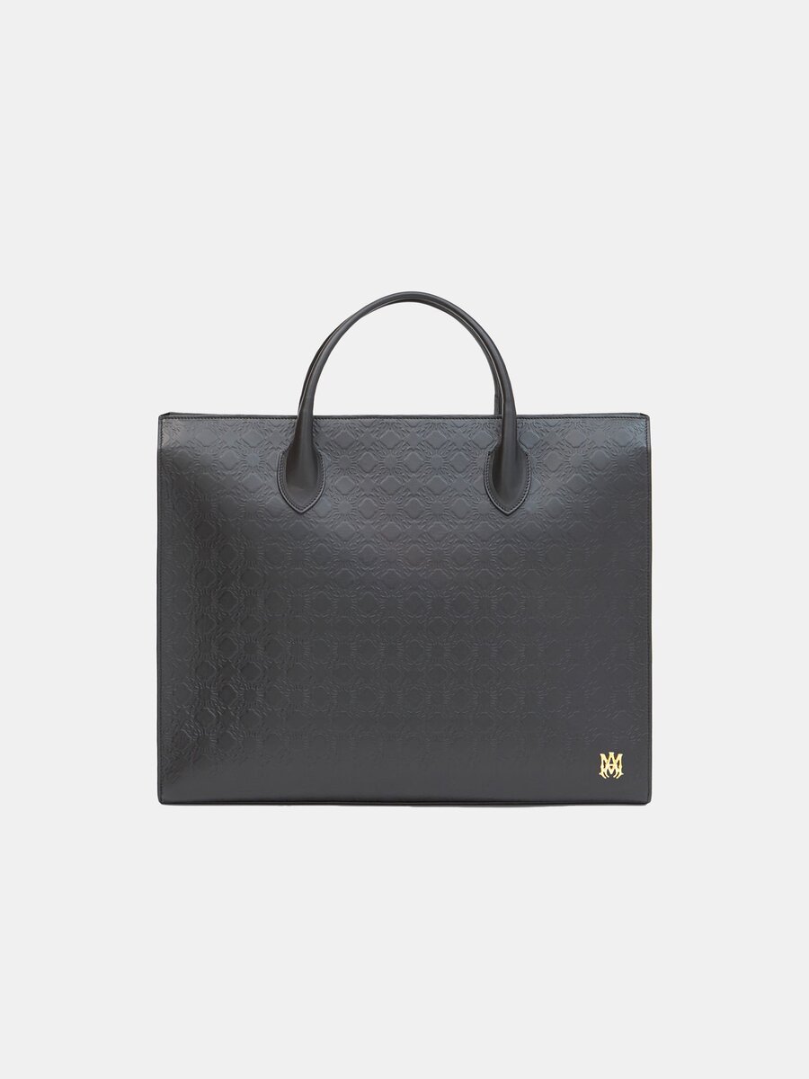 MA QUAD LEATHER SMALL TOTE