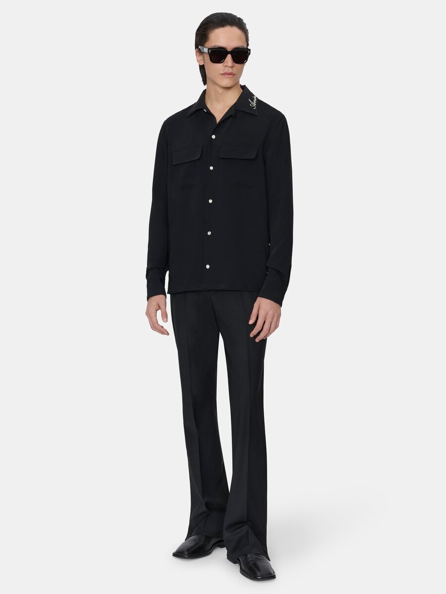 ROUND POCKET DRESS SHIRT