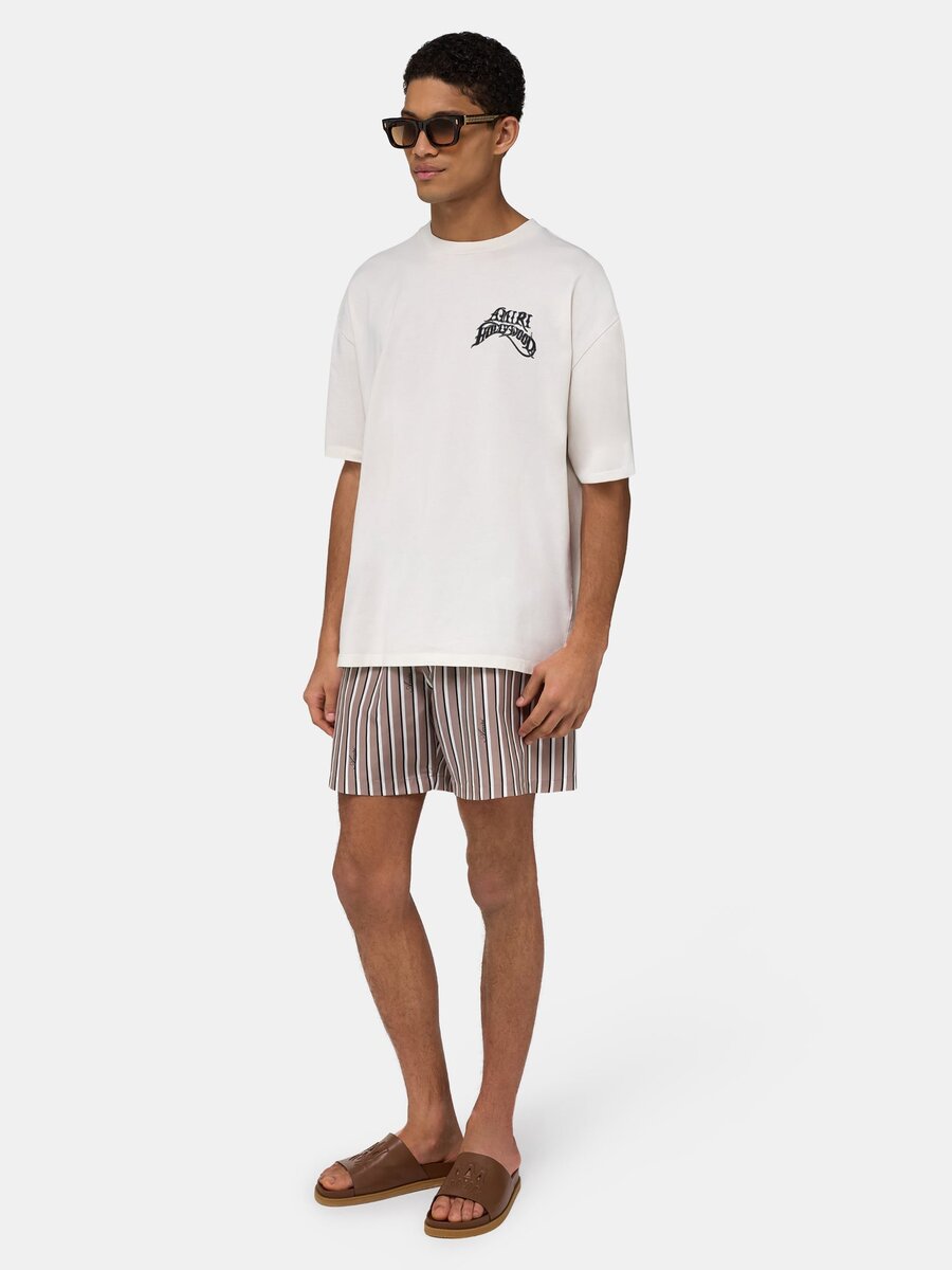 STRIPED SWIM TRUNK