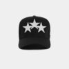 THREE STAR STAGGERED AMIRI FULL CANVAS HAT