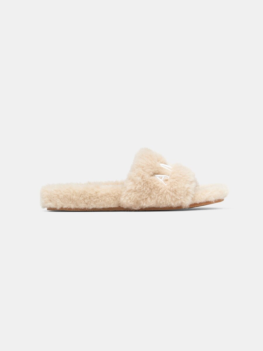 WOMEN'S AMIRI SHEARLING SLIDE