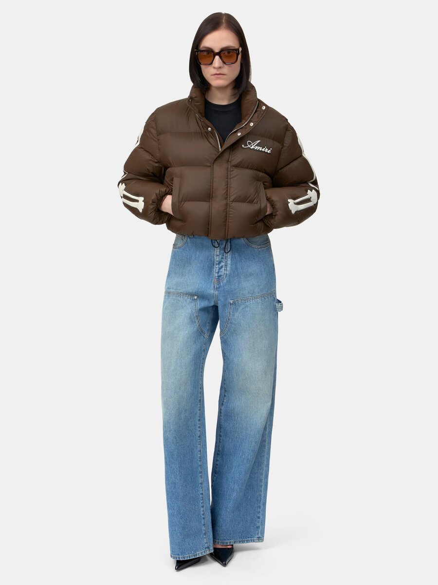 WOMEN'S BONES CROPPED DOWN JACKET