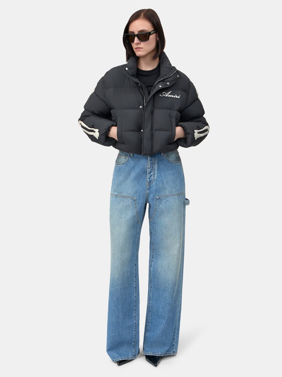 WOMEN'S BONES CROPPED DOWN JACKET