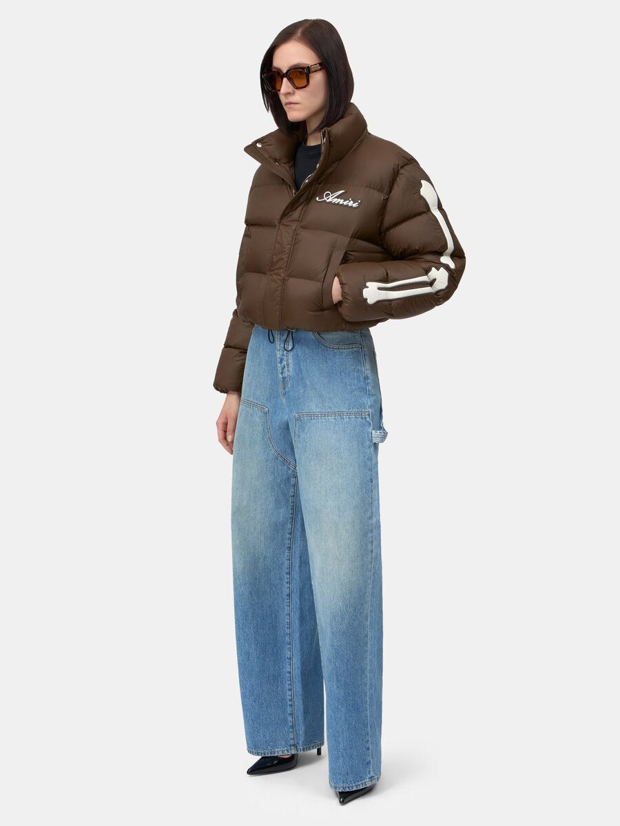 WOMEN'S BONES CROPPED DOWN JACKET