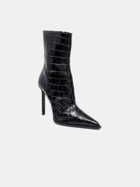WOMEN’S CROC DEBOSSED MA STILETTO BOOT