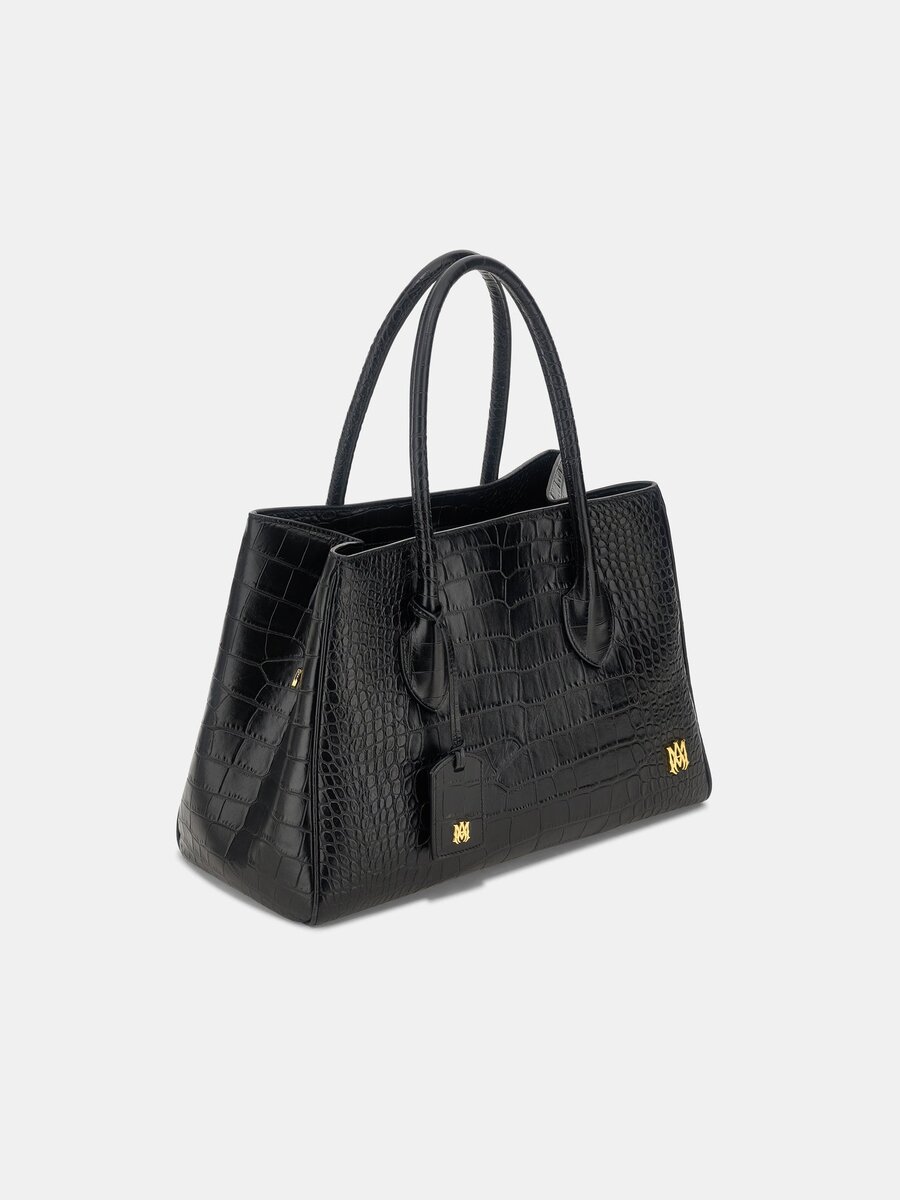 WOMEN'S EMBOSSED CROC HONEY 40 TOTE