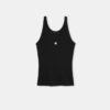 WOMEN'S MA EMBROIDERED RIBBED TANK