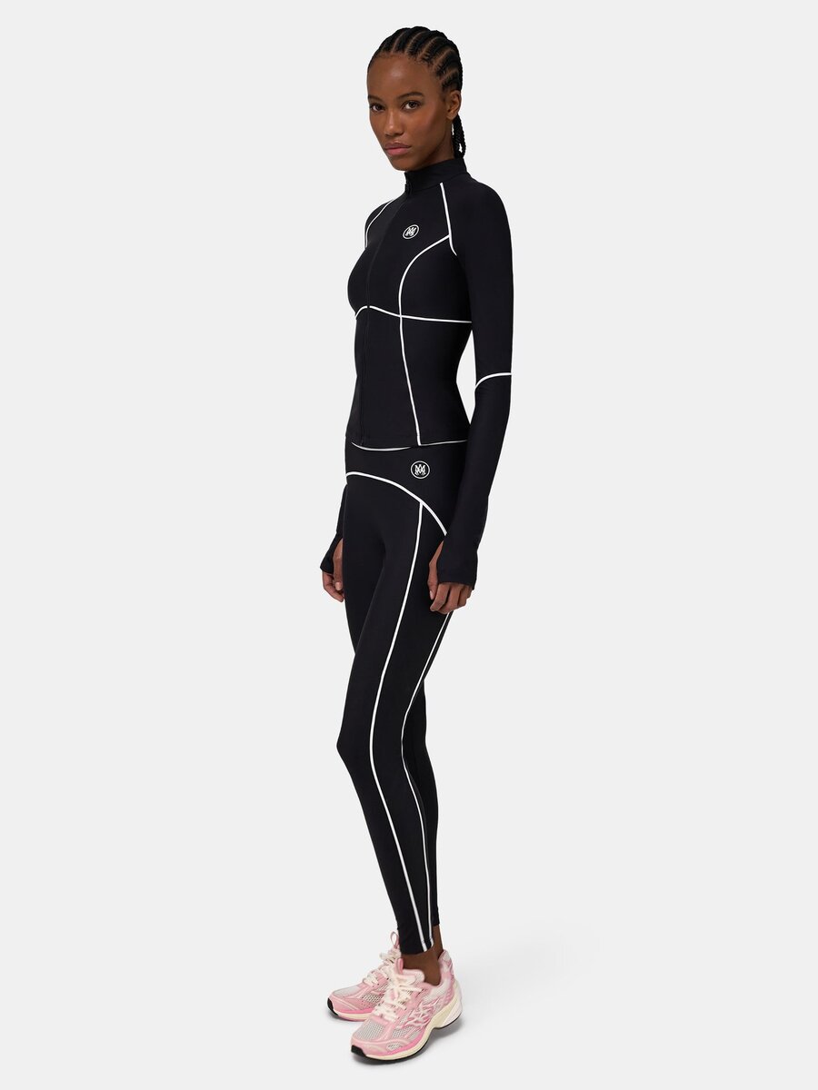 WOMEN'S MA ZIPPED TOP