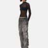 WOMEN'S MA QUAD FLOCKED TOP