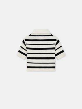 WOMEN’S MA STRIPED POLO