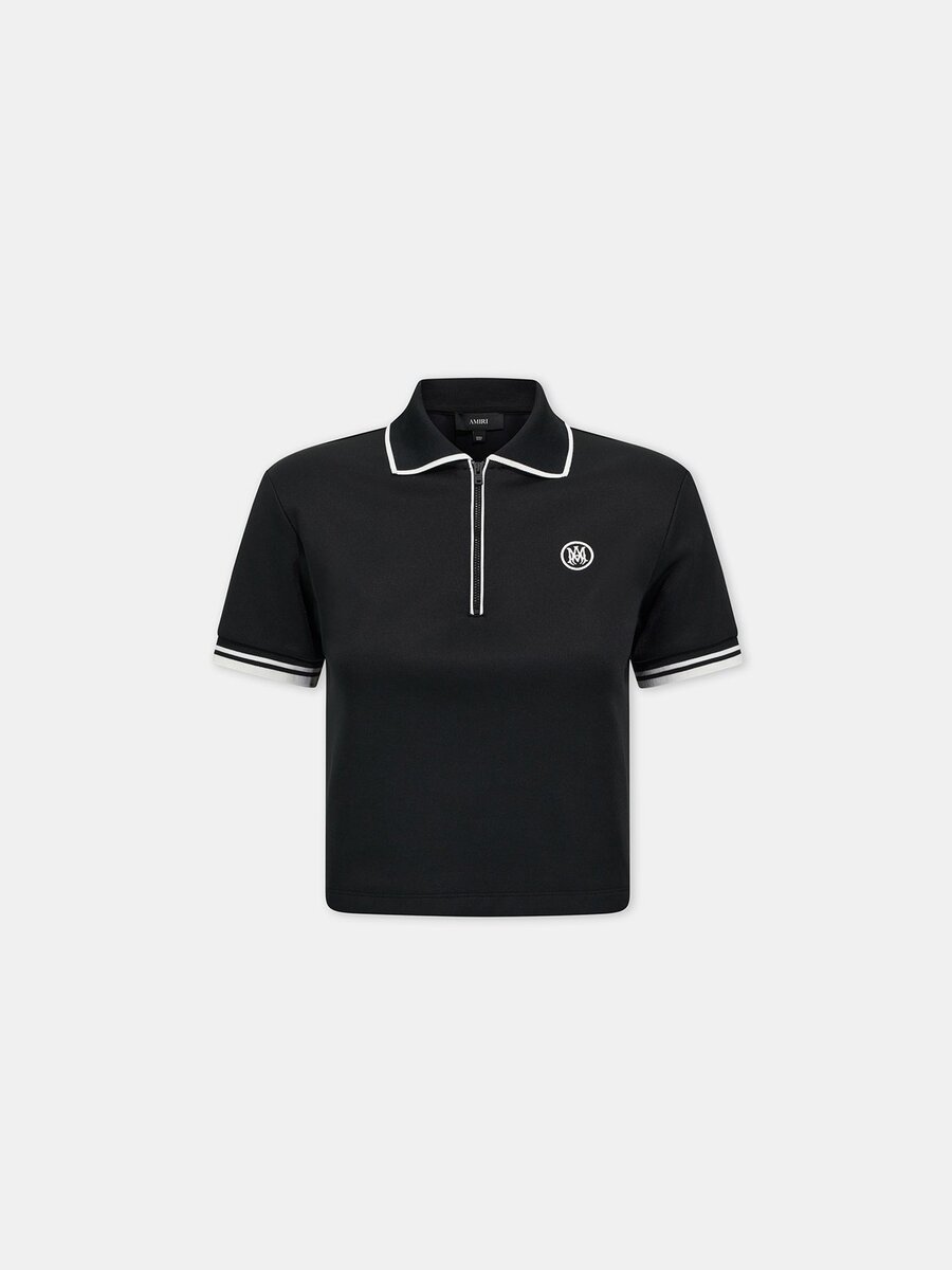 WOMEN'S MA ZIP POLO
