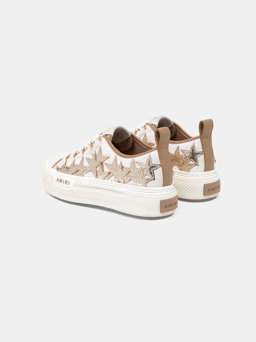 WOMEN'S METALLIC STARS COURT LOW