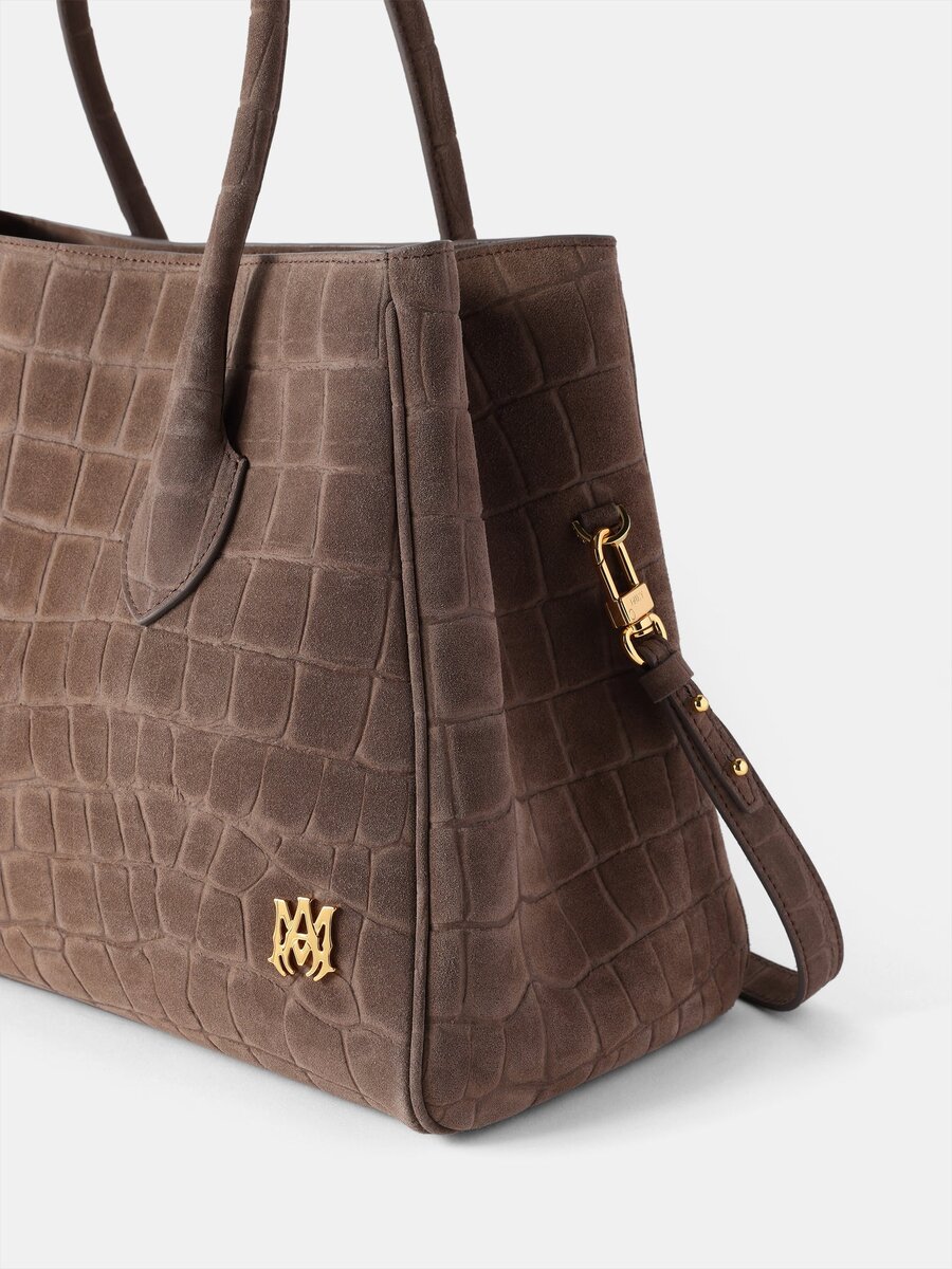 WOMEN'S SUEDE CROC HONEY 40 TOTE
